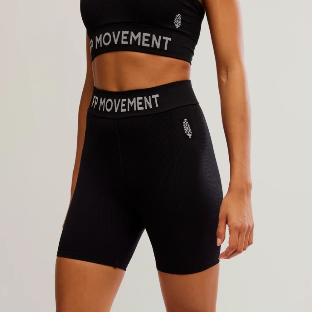 New Free People Movement Long Haul Bike Shorts